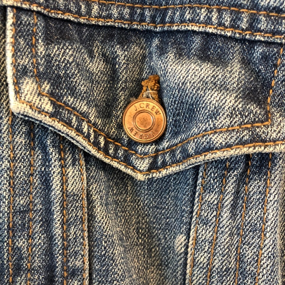J Crew Classic Denim Jacket - Picture 4 of 5